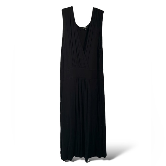 George Dresses & Skirts - Black George Dress with Hidden Pockets - Size M - Soft Stretch Jersey Cotton